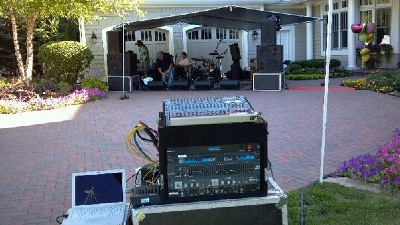 Digital FOH - Lamont Cranston Band - Private Party